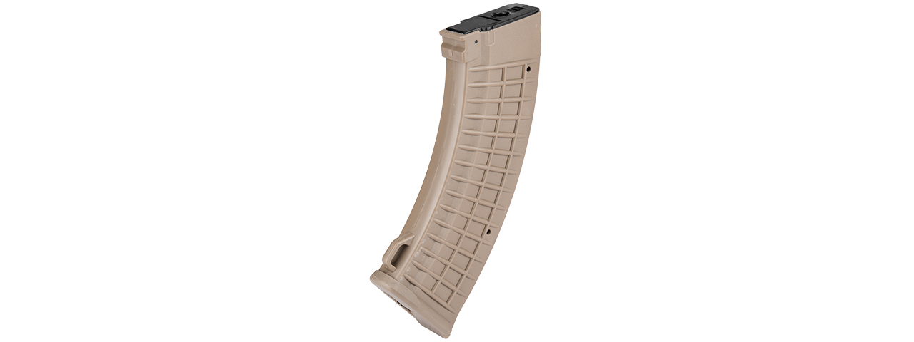 SG-18-T 500RD WAFFLE PATTERM HI-CAP MAGAZINE FOR AK (TAN) - Click Image to Close