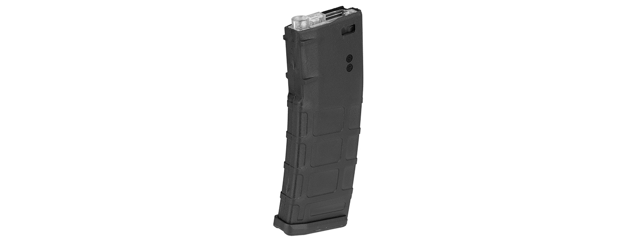 SG-2A-B 330RD WAFFLED POLYMER M4/M16 HIGH CAPACITY AEG MAGAZINE (BLACK) - Click Image to Close