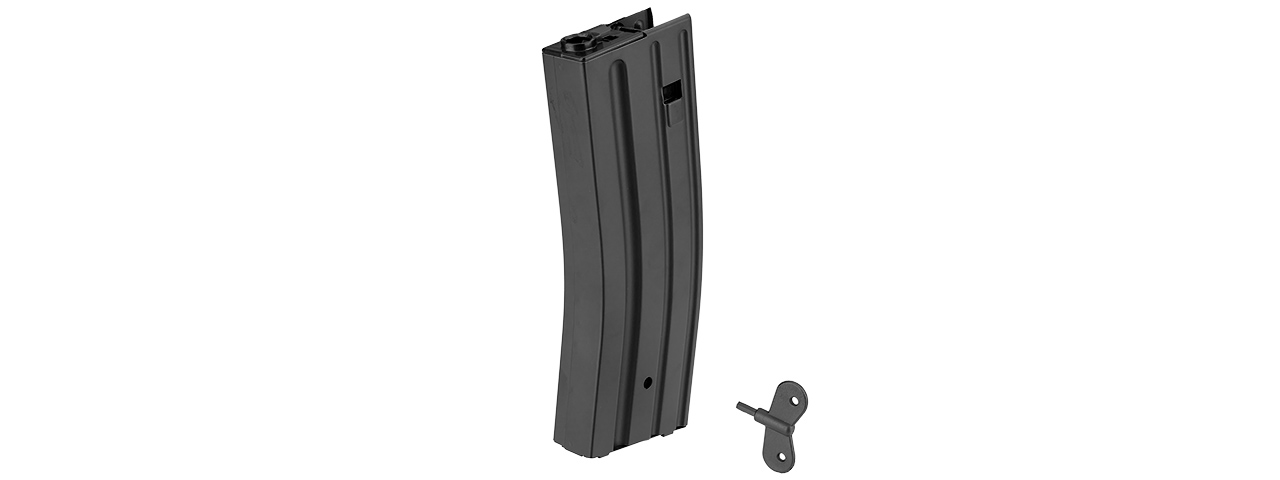 SG-36-B 430RD M4 HIGH CAPACITY GAS MAGAZINE FOR MARUI EBB RIFLE (BLACK) - Click Image to Close