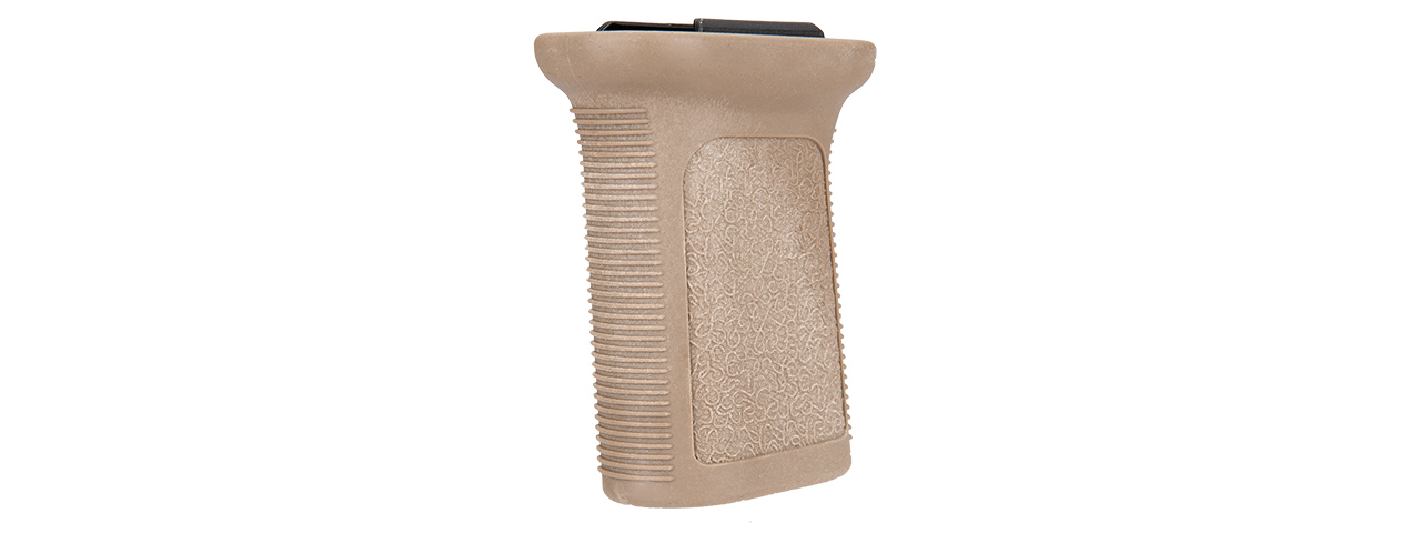 SG-GR3-T WARRIOR VERTICAL FOREGRIP W/ 20MM PICATINNY MOUNT (TAN) - Click Image to Close