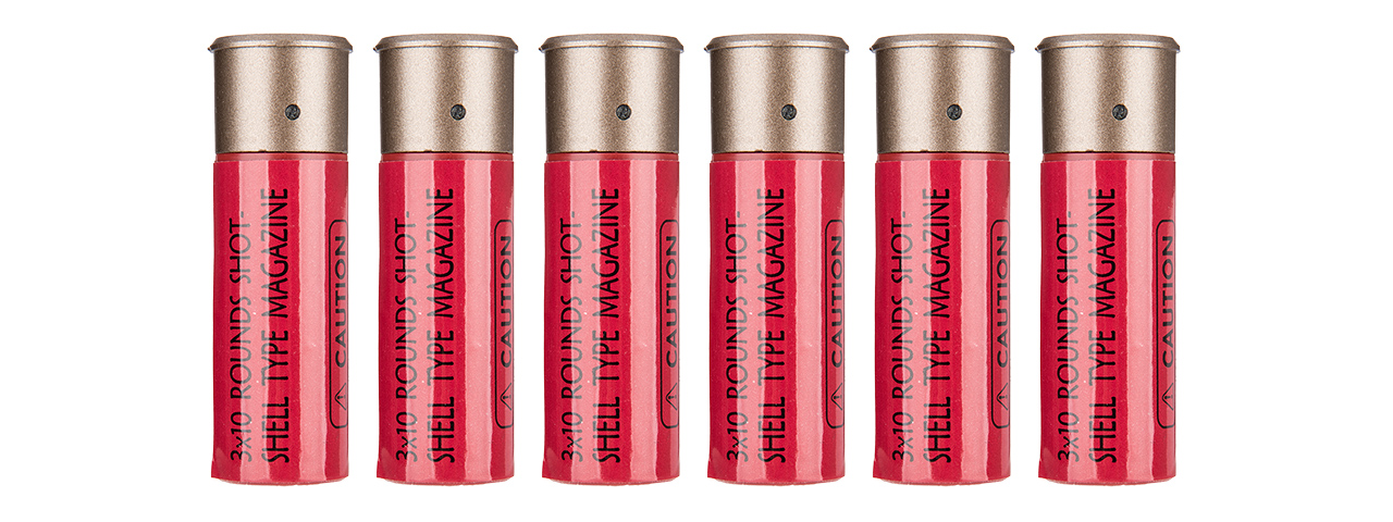 SG-SD01 30RD TRIPLE SHOT AIRSOFT SHOTGUN SHELLS (RED) - Click Image to Close