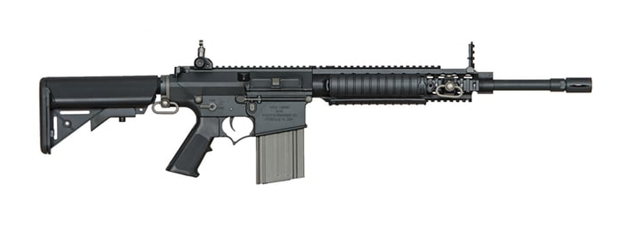 ARES-SR-006E Ares SR25 Carbine, Electric Fire Control System VER., LICENSED (Black) - Click Image to Close