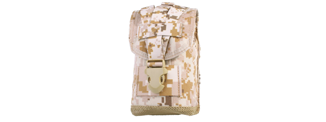 T2172-DD MLCS CANTEEN POUCH w/ PROTECTIVE INSERT (DESERT DIGITAL) - Click Image to Close