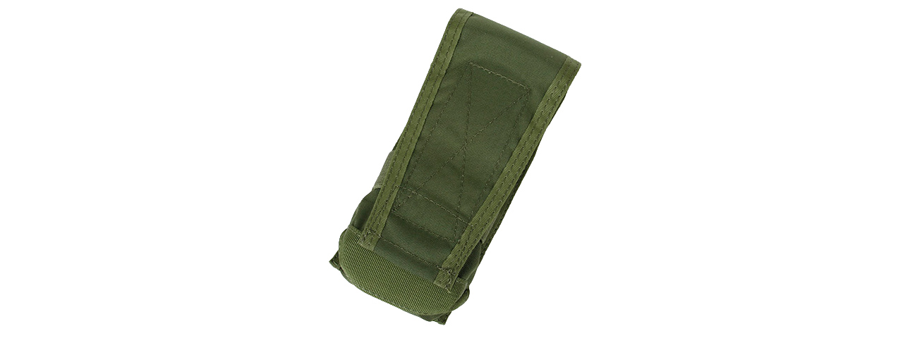 T2491-G DOUBLE M4 MOLLE VERTICAL MAGAZINE POUCH - OLIVE DRAB - Click Image to Close