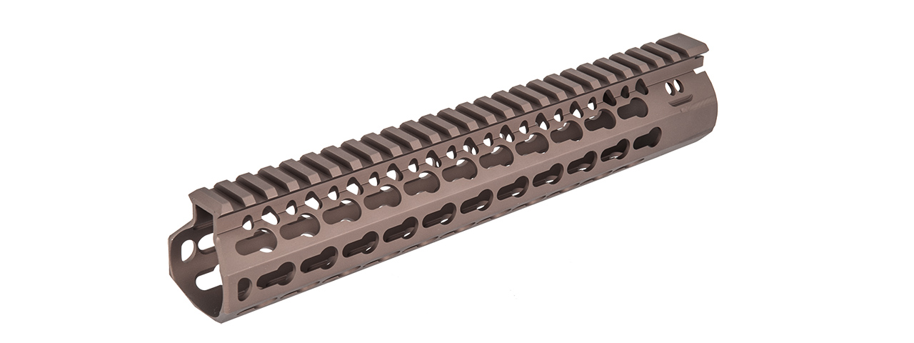 D-R25T 10" BR RAIL FOR TOKYO MARUI PROFILE (DARK EARTH) - Click Image to Close