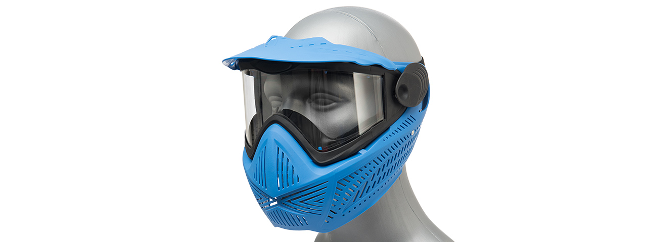 G-Force F2 Single Layer Full Face Mask (BLUE) - Click Image to Close