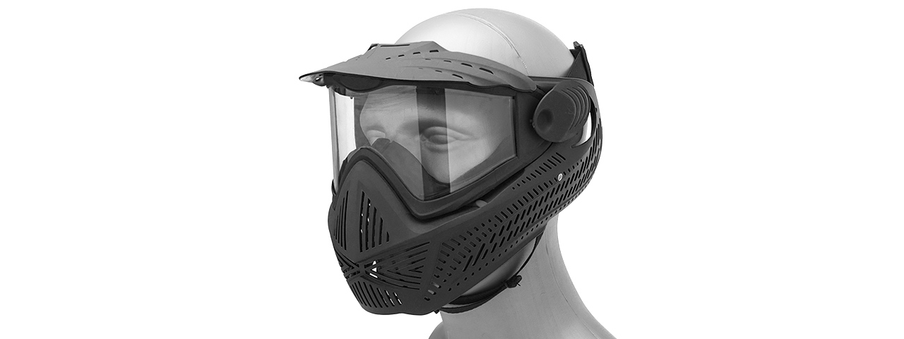 G-Force F2 Single Layer Full Face Mask (BLACK) - Click Image to Close