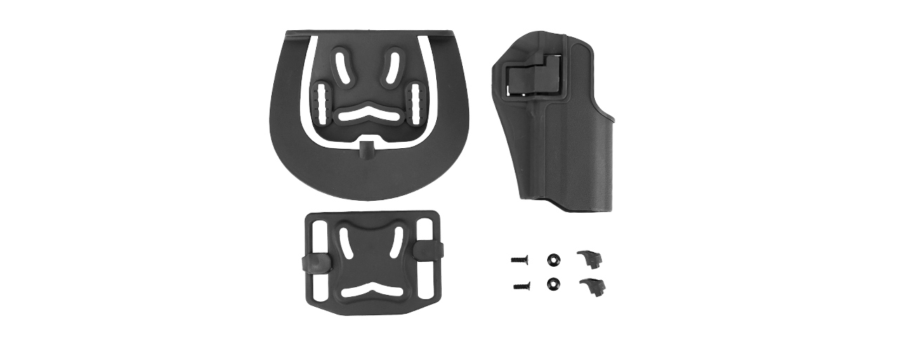 G-Force Polymer Hard Shell Holster for TM Night Warrior Airsoft Pistol (BLACK) - Click Image to Close