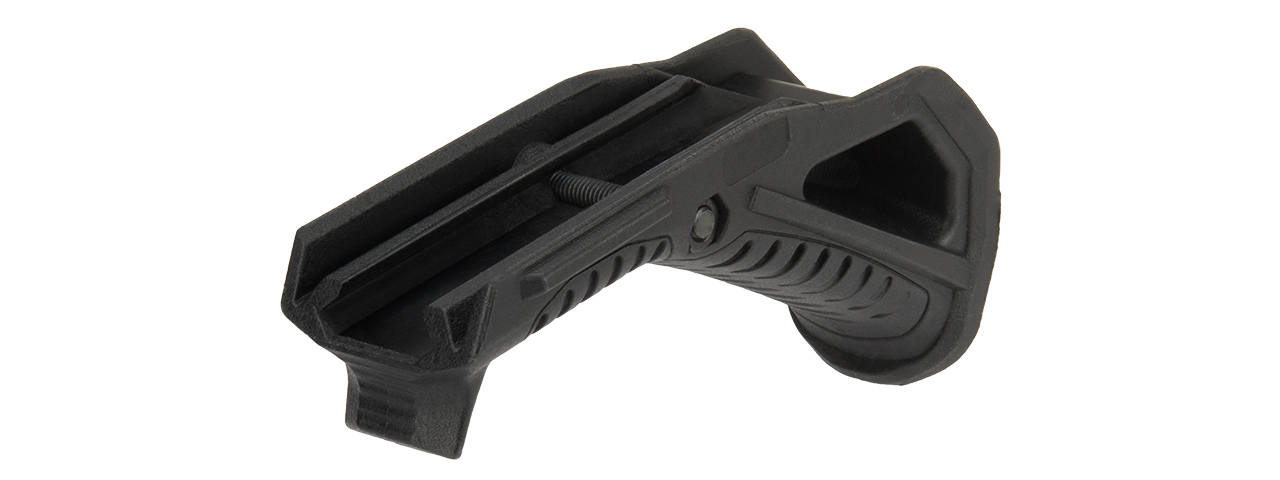 G-Force Picatinny Grooved Angled Foregrip (BLACK) - Click Image to Close