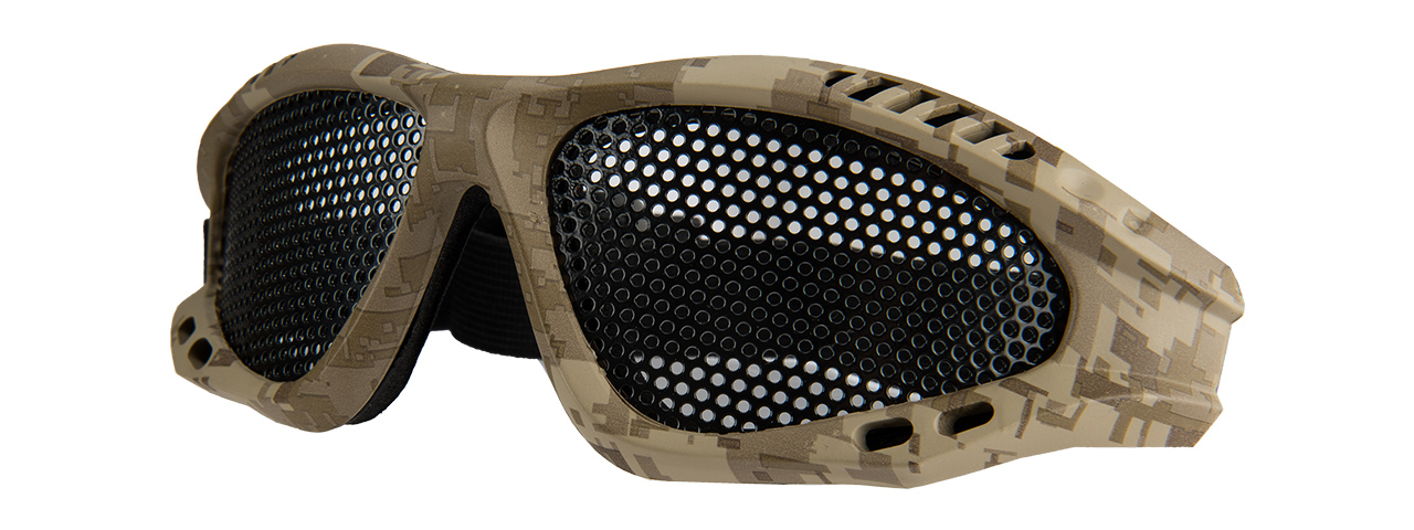 AC-387D MESH GOGGLE (DESERT DIGITAL) - Click Image to Close