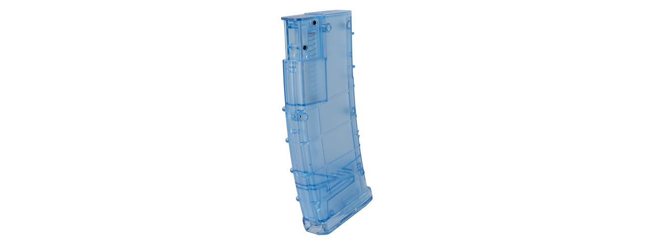 G-FORCE 5.56 STANAG STYLE CLEAR SPEED LOADER (BLUE) - Click Image to Close