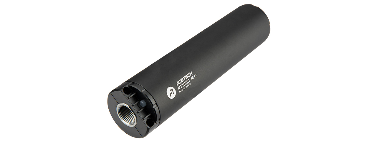 ACT-AT1000 AT100 TRACER UNIT BARREL EXTENSION / MOCK SUPPRESSOR (BLACK) - Click Image to Close