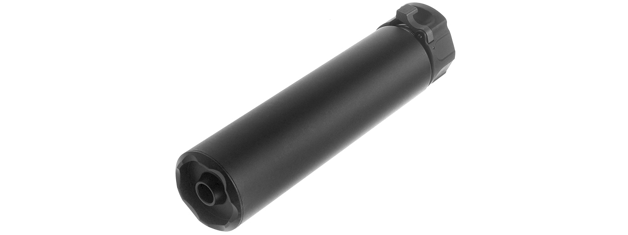 ATLAS CUSTOM WORKS FULL METAL SOCOM QD BARREL EXTENSION W/ FLASH HIDER (BLACK) - Click Image to Close