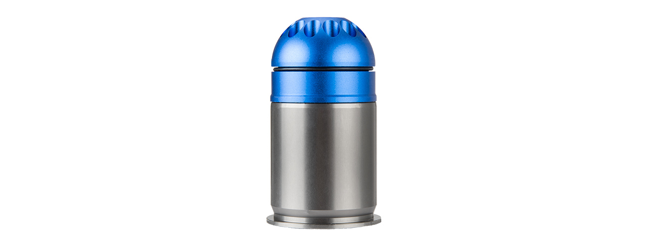 ATLAS CUSTOM WORKS AIRSOFT GRENADE SHELL (BLUE / BLACK) - Click Image to Close