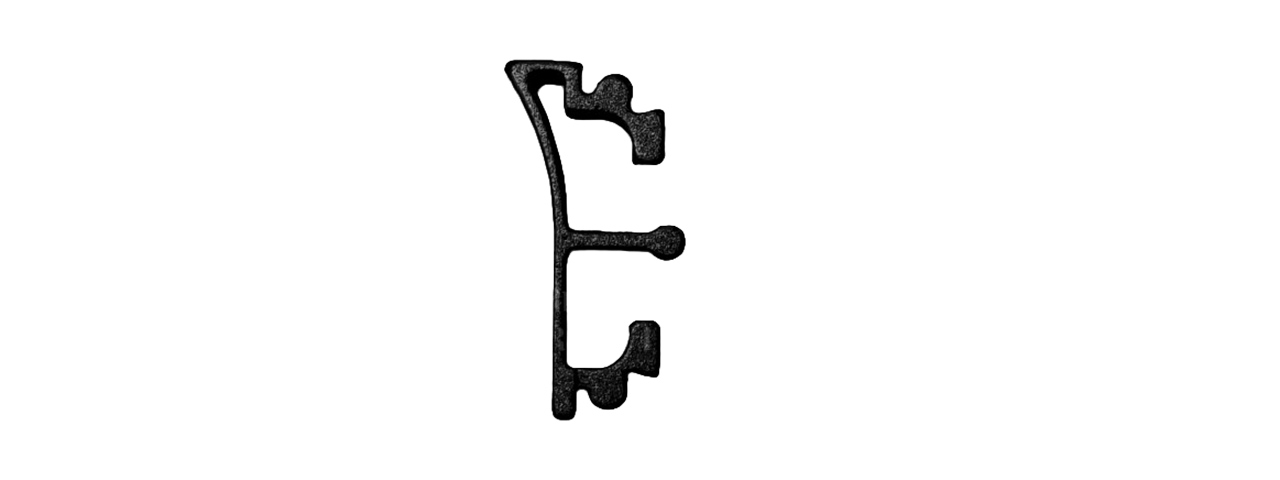 AIRSOFT MASTERPIECE ALUMINUM PUZZLE FRONT ENOS TRIGGER (BLACK) - Click Image to Close