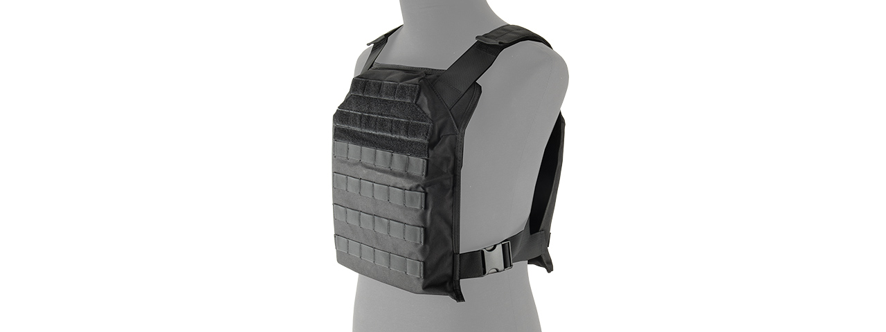 LANCER TACTICAL 1000D PRIMARY TACTICAL VEST (PPC) (BLACK) - Click Image to Close