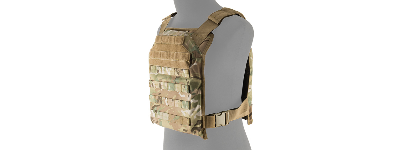 LANCER TACTICAL 1000D PRIMARY TACTICAL VEST w/ (PPC) (CAMO) - Click Image to Close