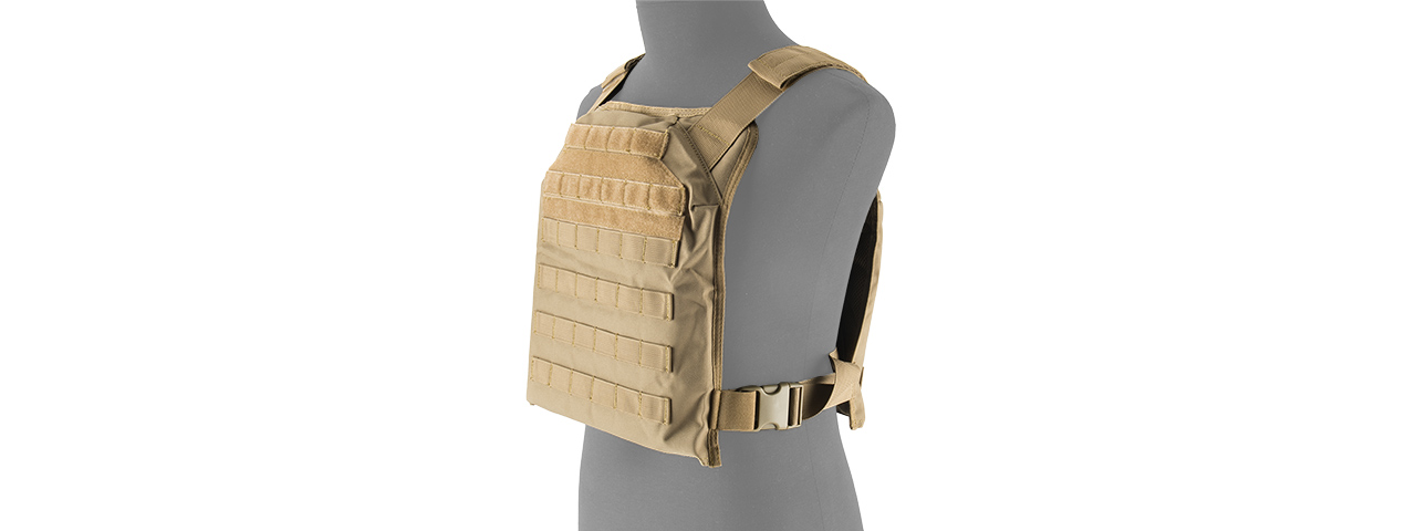 LANCER TACTICAL 1000D PRIMARY TACTICAL VEST (PPC) (TAN) - Click Image to Close