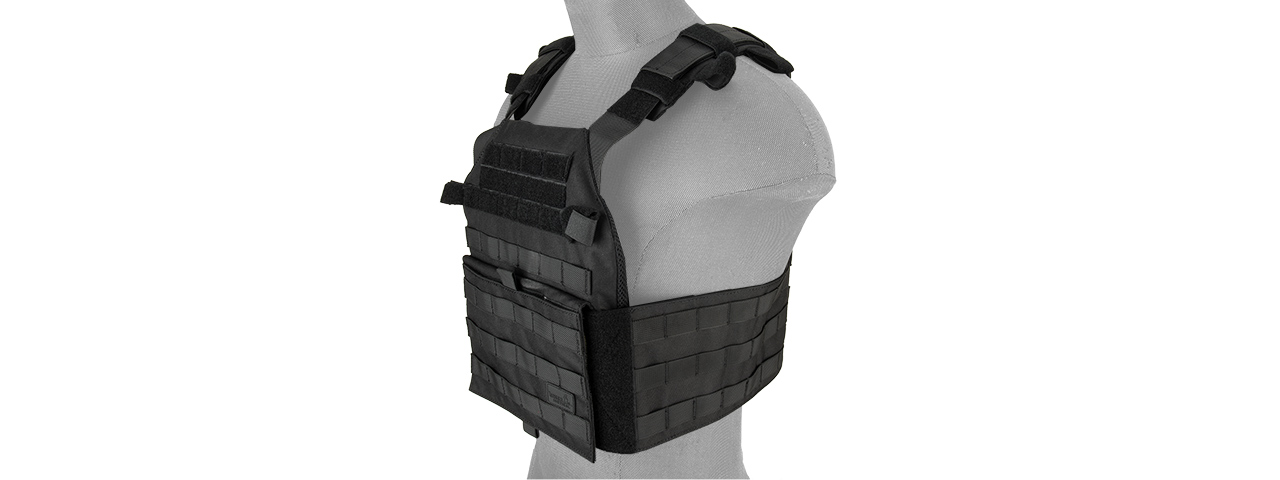 LANCER TACTICAL ASSAULT RECON TACTICAL VEST (BLACK) - Click Image to Close