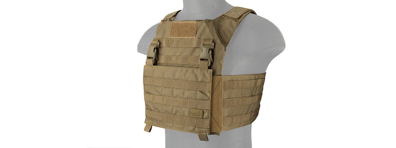 LANCER TACTICAL ADAPTIVE RECON TACTICAL VEST (TAN) - Click Image to Close