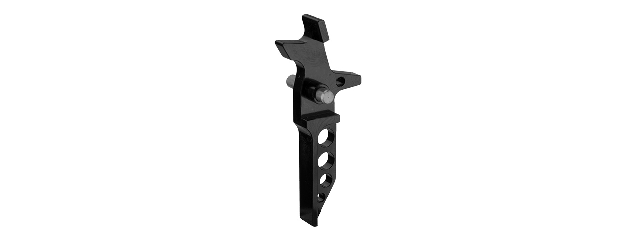 Lancer Tactical Skelontonized Blade AEG Trigger (BLACK) - Click Image to Close