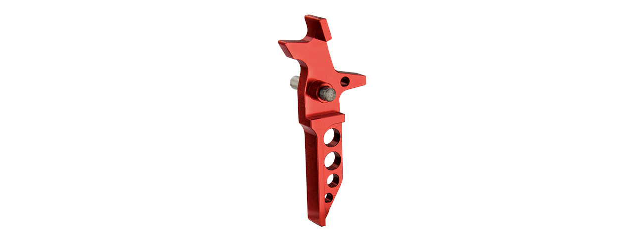 LANCER TACTICAL SKELONTONIZED BLADE AEG TRIGGER (RED) - Click Image to Close