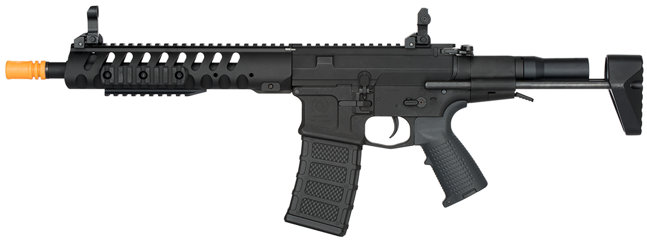 CLASSIC ARMY DE-10 ELITE NEMESIS M4 CARBINE AIRSOFT AEG (BLACK) - Click Image to Close