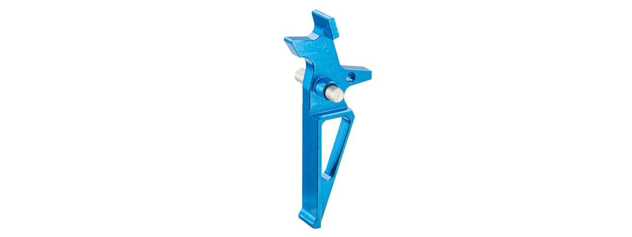 Lancer Tactical Flat Skeletonized AEG Trigger (BLUE) - Click Image to Close