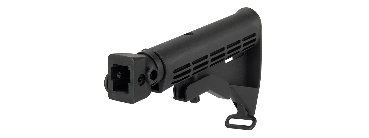 C56 AK Series Stock Adapter w/ 6-Position LE Stock (BLACK) - Click Image to Close