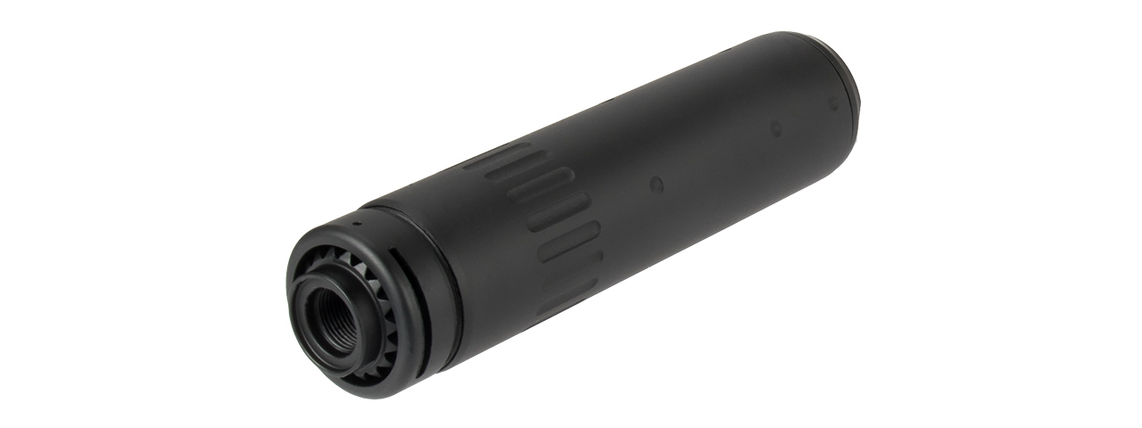 M035 QD Mock Suppressor/Barrel Extension w/ Flash Hider (BLACK) - Click Image to Close