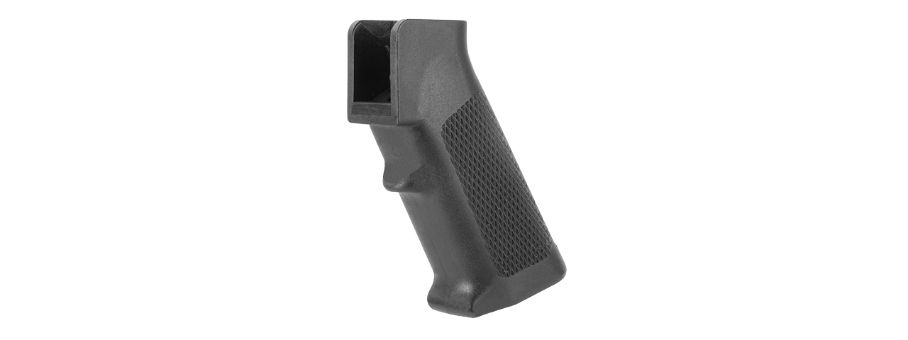 E&L AIRSOFT ERGONOMIC POLYMER M4 / M16 AIRSOFT AEG MOTOR GRIP (BLACK) - Click Image to Close