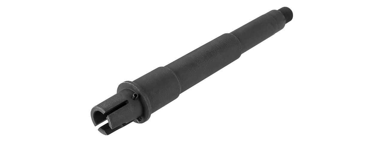 E&L STEEL CNC 7.5" INCH BULL OUTER BARREL FOR M4 AEGS (BLACK) - Click Image to Close