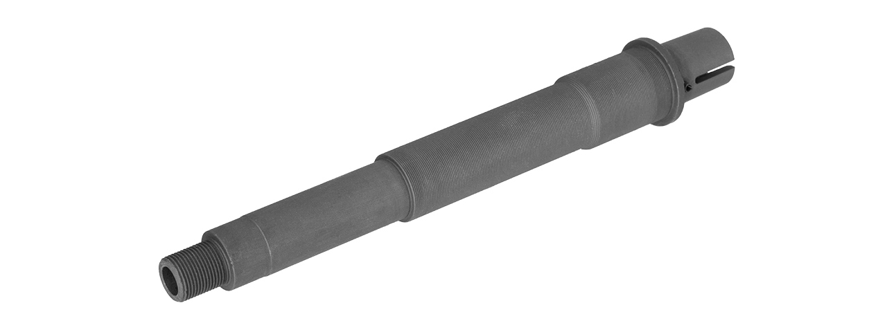 E&L STEEL CNC 7.5" INCH BULL OUTER BARREL FOR M4 AEGS ( BLACK) - Click Image to Close