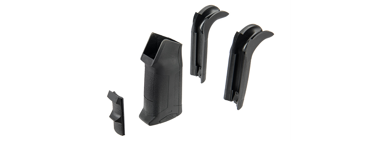 E&L MULTICOMBINATION MOTOR GRIP FOR M4 / M16 (BLACK) - Click Image to Close