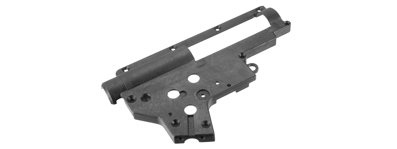 E&L AIRSOFT REINFORCED GEARBOX SHELL FOR M4 / M16 SERIES AIRSOFT AEG RIFLES (RIGHT / BLACK) - Click Image to Close