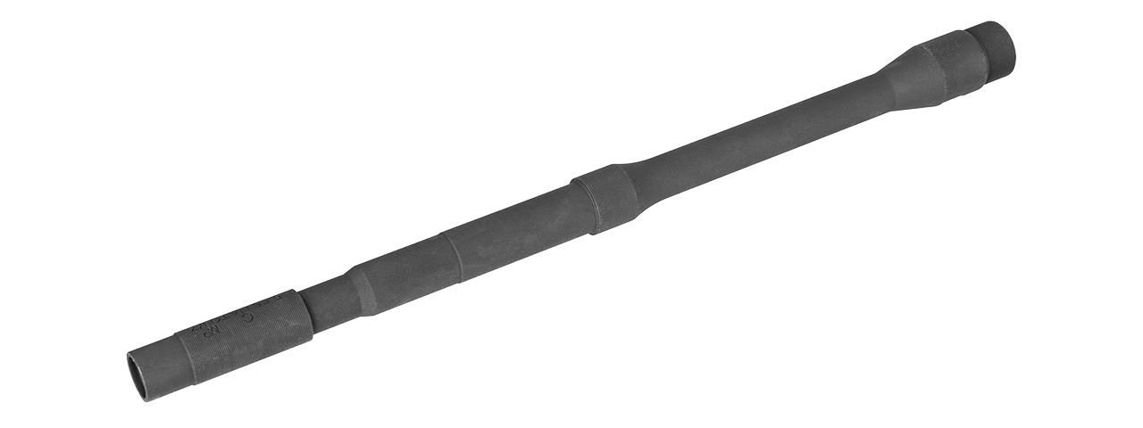 E&L STEEL CNC 14.5" INCH OUTER BARREL FOR M4 GBBRS (BLACK) - Click Image to Close