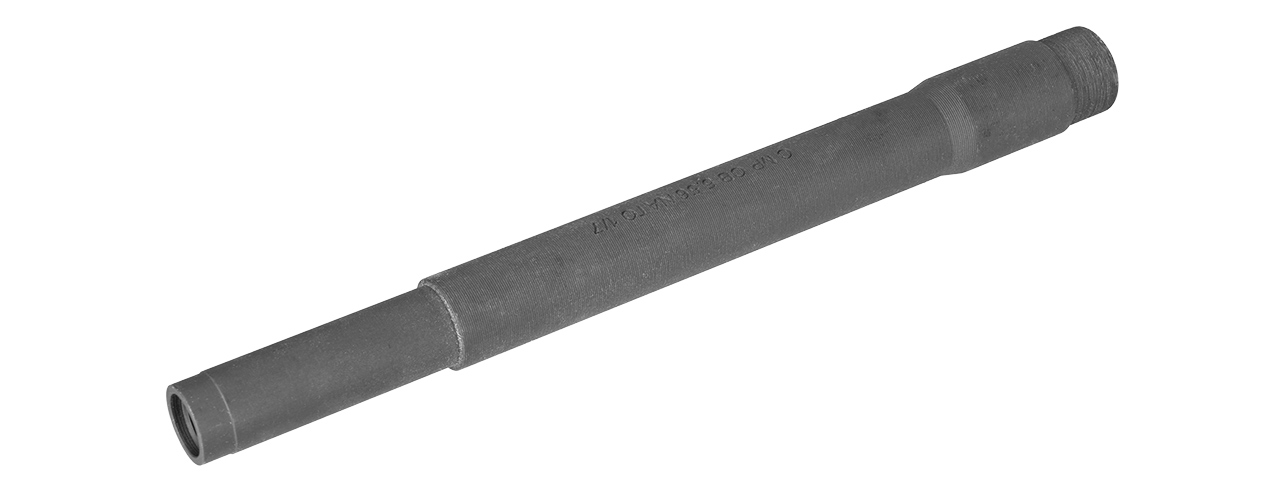 E&L STEEL CNC 10.3" INCH BULL OUTER BARREL FOR M4 GBBRS ( BLACK) - Click Image to Close