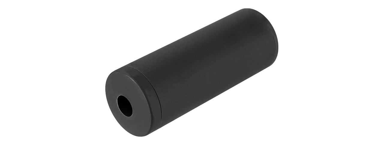 E&L 127MM ALUMINUM MOCK SUPPRESSOR [5 INCH] (BLACK) - Click Image to Close