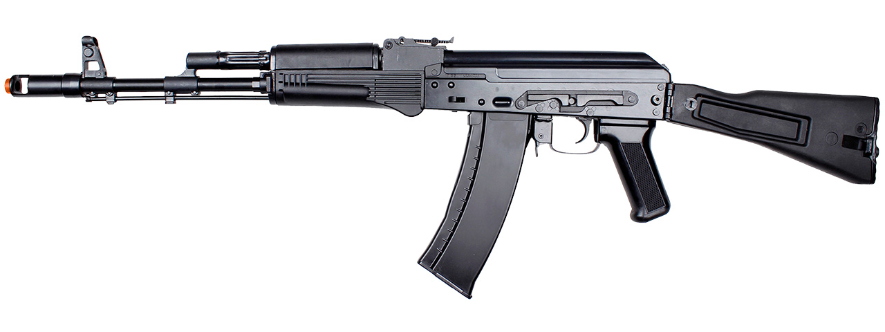 E&L AK74MN GEN. 2 AIRSOFT AEG - PLATINUM (BLACK) - Click Image to Close