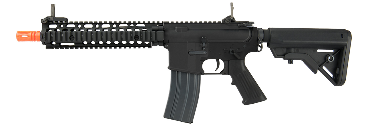 E&L AIRSOFT MK18 MOD1 CARBINE AEG RIFLE (PLATINUM VERSION) (BLACK) - Click Image to Close