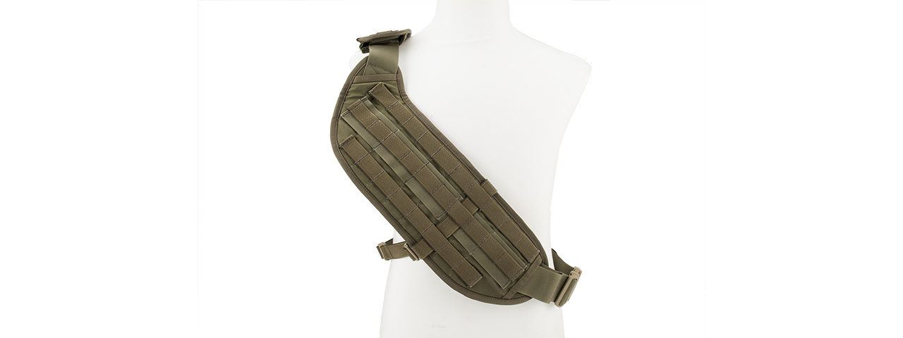 FLYYE INDUSTRIES 1000D CORDURA MOLLE OTS BANDOLEER - RANGER GREEN - Click Image to Close