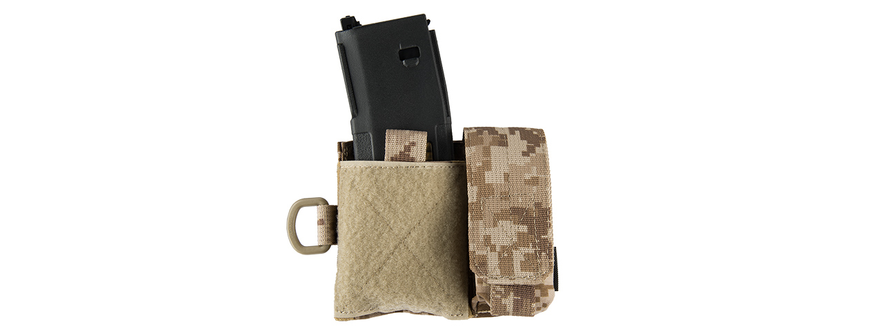 FLYYE INDUSTRIES 1000D MOLLE SAF WIDELOAD ADMIN POUCH PANEL (AOR1) - Click Image to Close