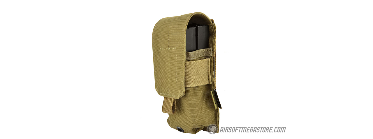 Flyye Industries 1000D MOLLE Single M4 / M16 Magazine Pouch - Click Image to Close