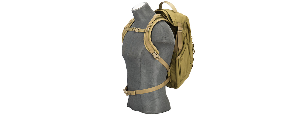 Flyye Industries 1000D Cordura Spear Backpack (KHAKI) - Click Image to Close