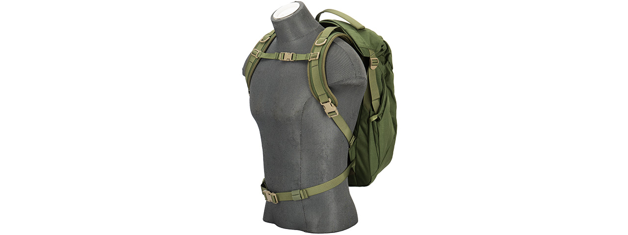 Flyye Industries 1000D Cordura Spear Backpack (OD GREEN) - Click Image to Close