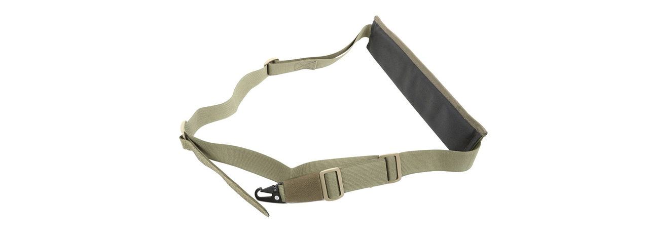 FLYYE INDUSTRIES AIRSOFT 1000D SINGLE POINT SLING - RANGER GREEN - Click Image to Close