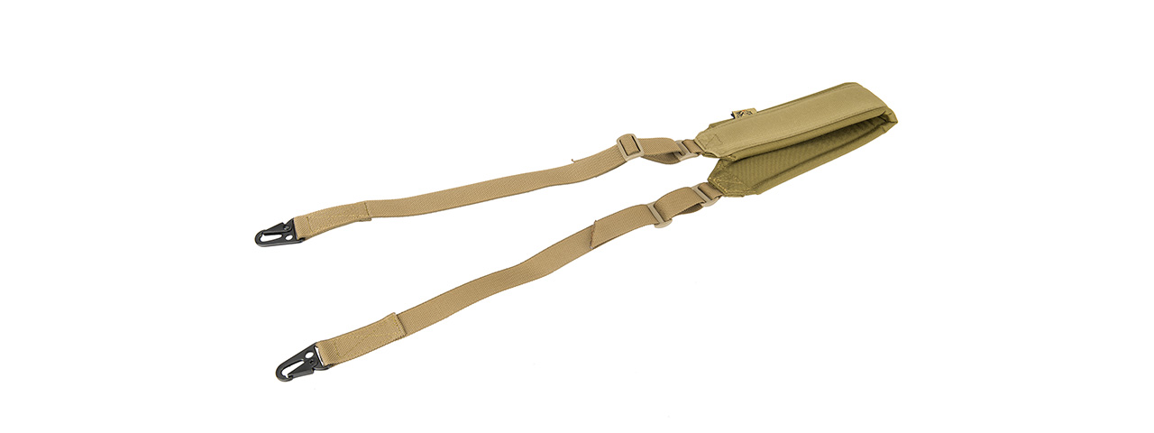 Flyye Industries 1000D Nylon 2-Point LMG Sling (KHAKI) - Click Image to Close