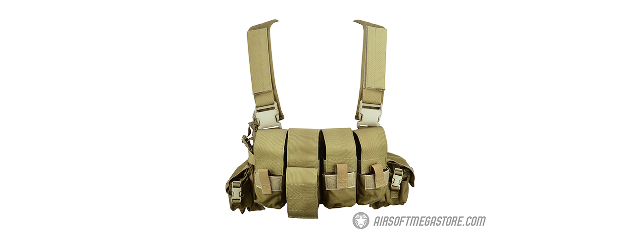 FLYYE INDUSTRIES MOLLE 1000D TACTICAL 1916A BAND CHEST RIG - Click Image to Close