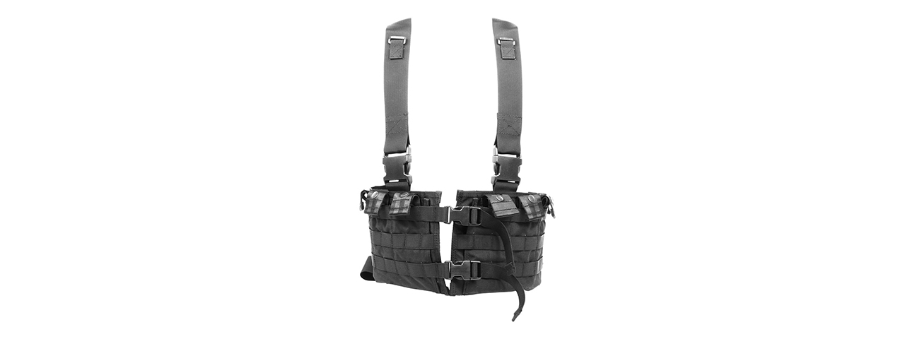 FLYYE INDUSTRIES MKI MOLLE CHEST RIG - BLACK - Click Image to Close