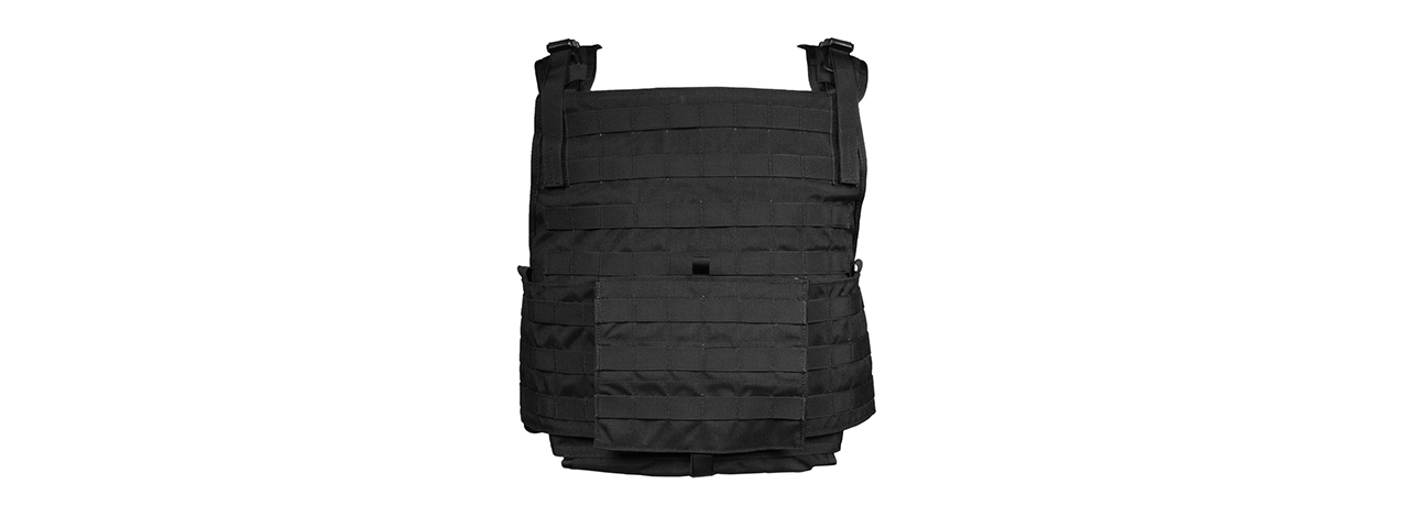 FLYYE INDUSTRIES 1000D CORDURA MOLLE PC TACTICAL VEST - BLACK - Click Image to Close